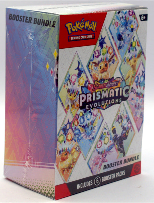 Pokemon: SV Prismatic Evolutions Booster Bundle