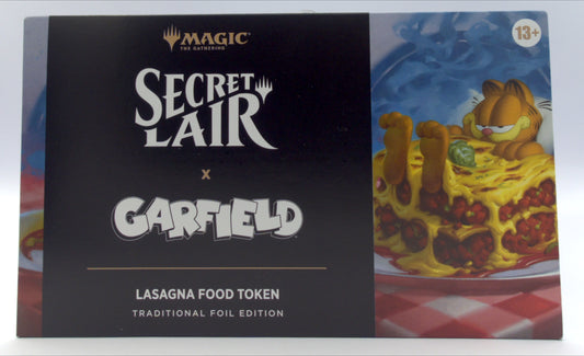 MTG: Garfield Lasagna Food Token - Secret Lair