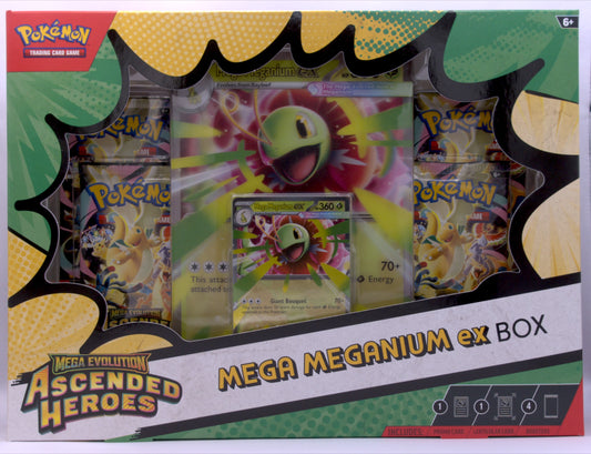 Pokemon: ME Ascended Heroes Mega Meganium ex Box