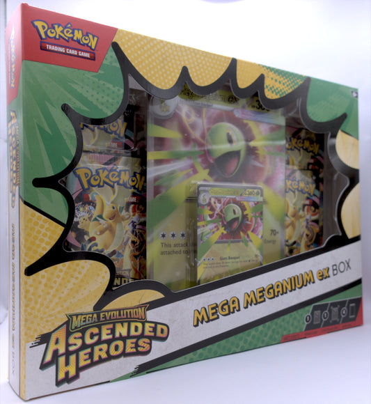 Pokemon: ME Ascended Heroes Mega Meganium ex Box