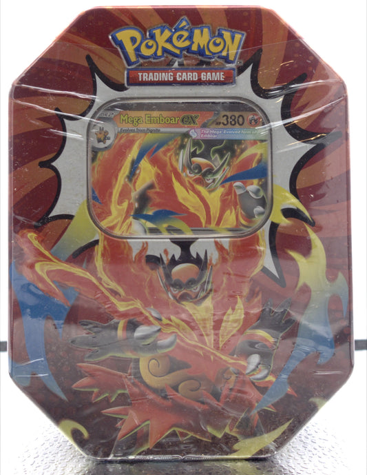 Pokemon: ME Ascended Heroes Mega Emboar ex Tin
