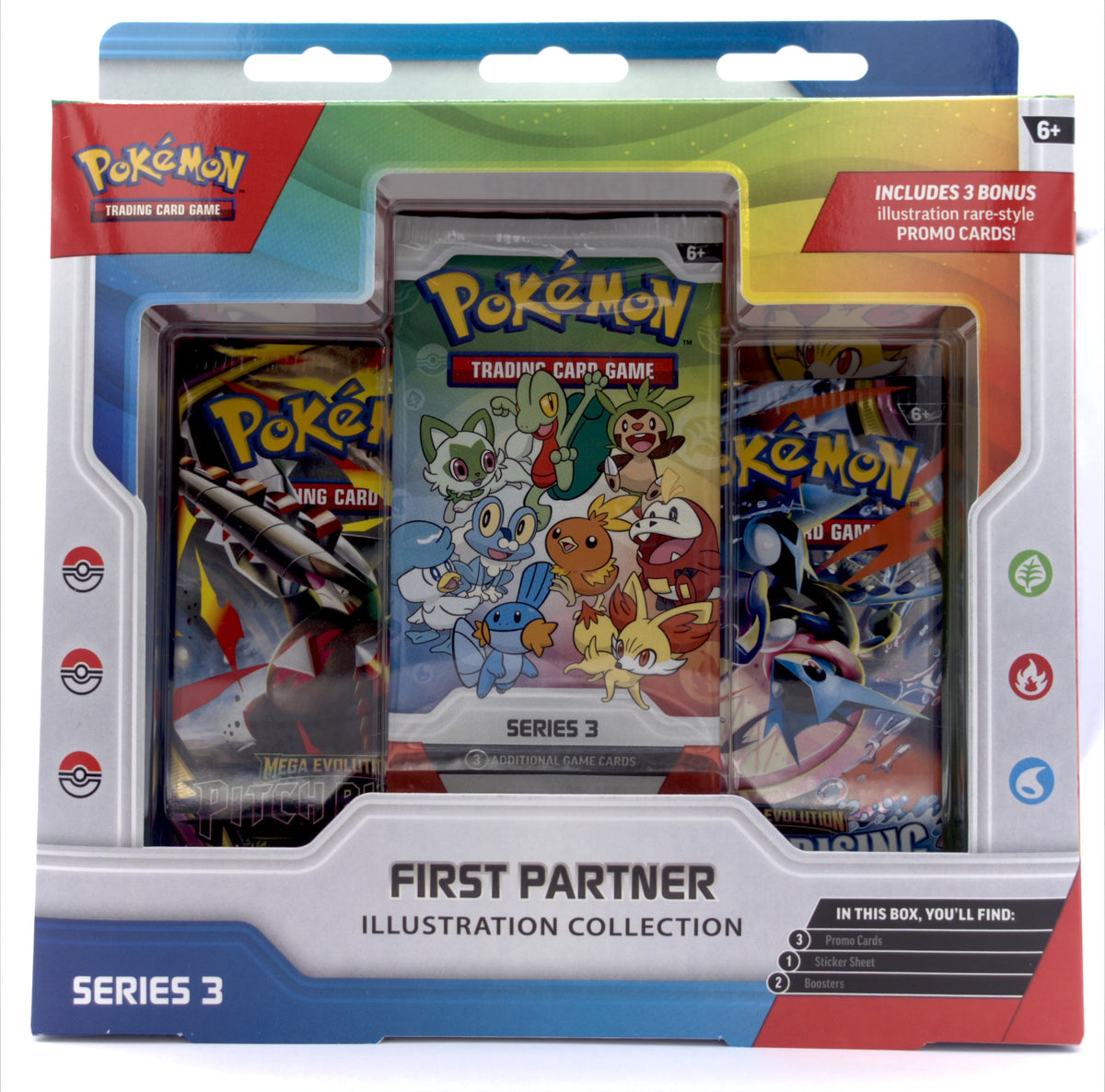 Pokemon: ME First Partner Illustration Collection Series 3 Box