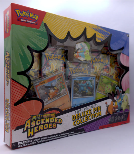 Pokemon: ME Ascended Heroes First Partners Deluxe Pin Collection