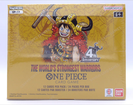 OP: The World's Strongest Warriors Booster Box (OP-17)
