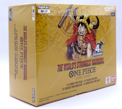 OP: The World's Strongest Warriors Booster Box (OP-17)