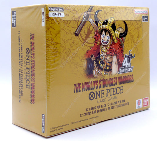 OP: The World's Strongest Warriors Booster Box (OP-17)