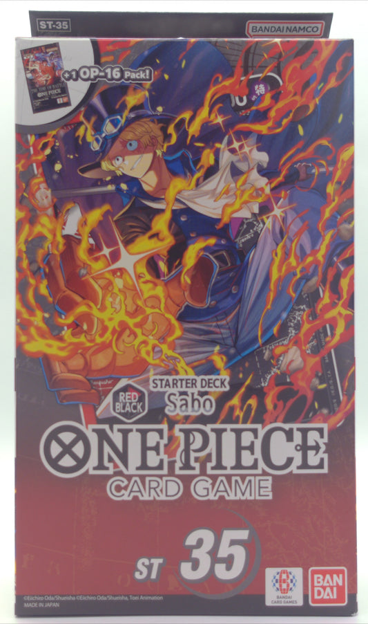 Starter Deck 35: RED/BLACK Sabo (ST-35)