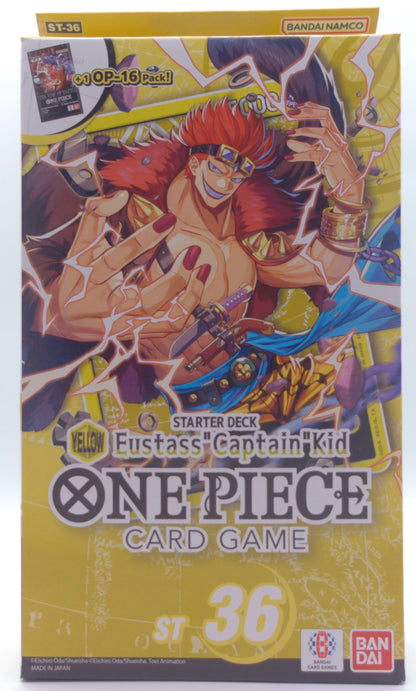 Starter Deck 36: YELLOW Eustass"Captain"Kid (ST-36)
