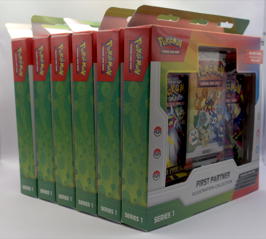 Bundle - Pokemon: ME 6 First Partner Illustration Collection Series 1 Boxes
