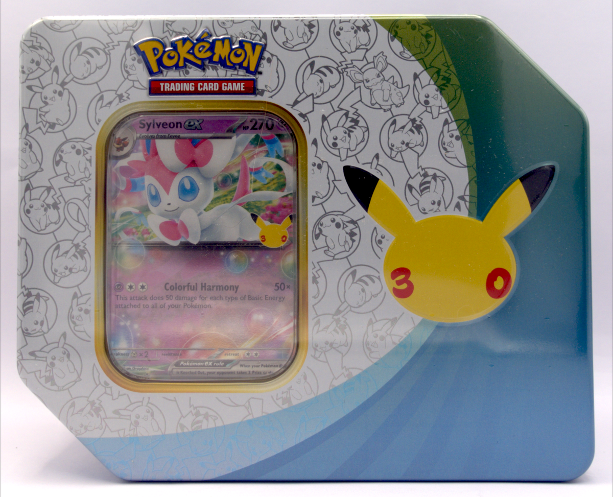 Pokemon: ME 30th Celebration Sylveon Tin