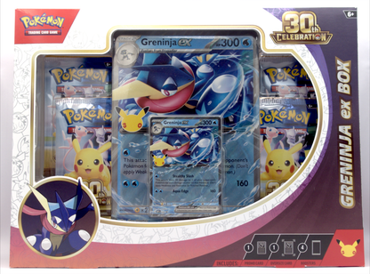Pokemon: ME 30th Celebration Greninja ex Box