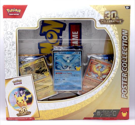 Pokemon: ME 30th Celebration Poster Collection