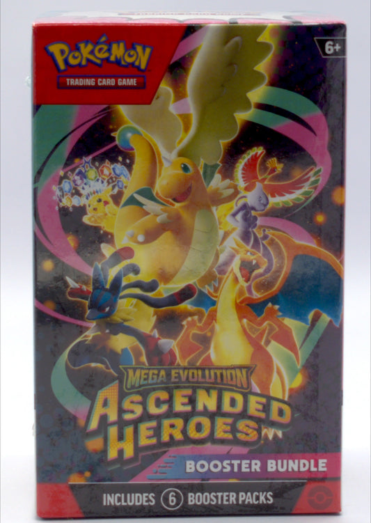 Pokemon: ME Ascended Heroes Booster Bundle