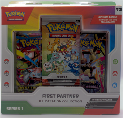 Pokemon: ME First Partner Illustration Collection Series 1 Box