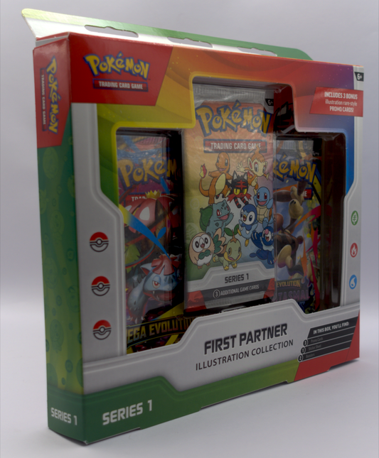 Pokemon: ME First Partner Illustration Collection Series 1 Box