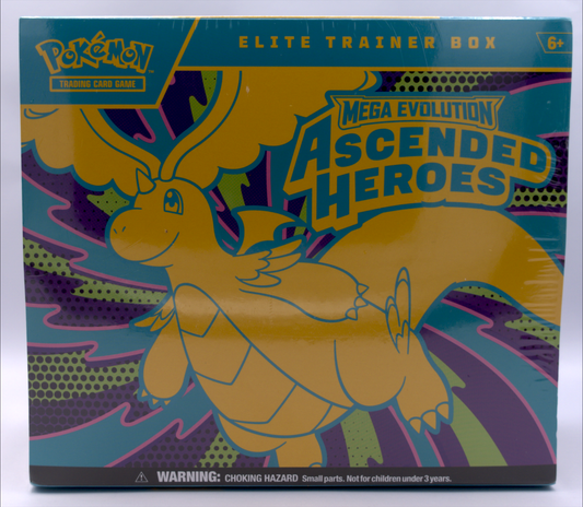 Pokemon: ME Ascended Heroes Elite Trainer Box